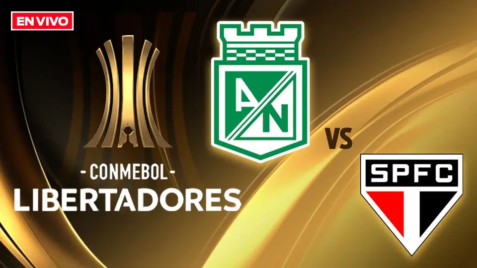 Atlético Nacional vs Sao Paulo EN VIVO Copa Libertadores Octavos de Final Ida