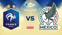Francia vs México EN VIVO Torneo Maurice Revello Semifinal