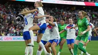 ¡Bicampeonas! Inglaterra vence a España en penales y repite su título en la Euro Femenina