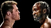 Parte de la cartelera para la pelea entre Canelo Álvarez vs Terence Crawford