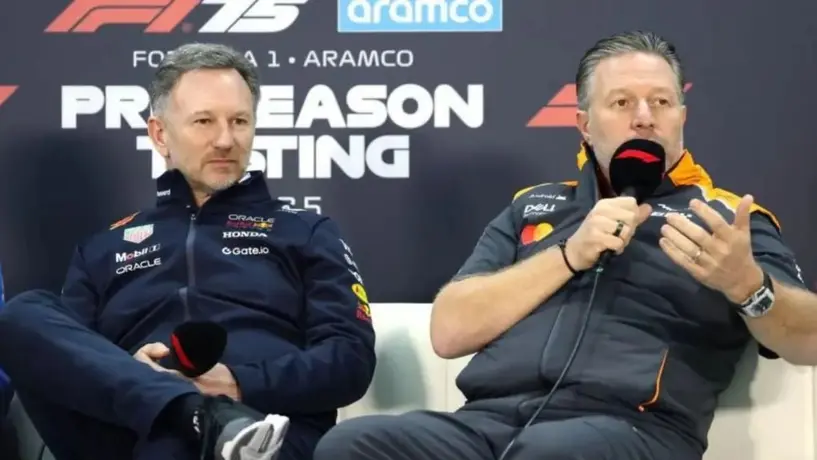 Zak Brown, jefe de McLaren, sobre el despido de Christian Horner: "El drama en Red Bull ha aumentado"