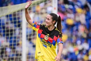 Bruna Vilamala logra su primer doblete con América Femenil