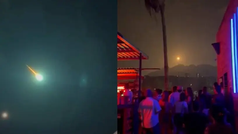 VIDEO: ¿Cayó un meteorito en Monterrey? Reportan que el cielo se iluminó en la madrugada