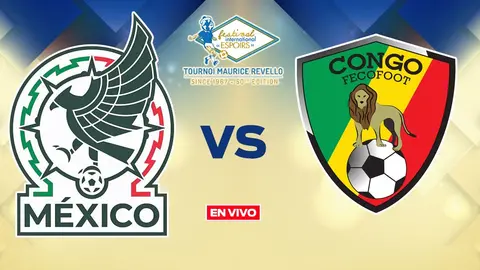 México vs Congo EN VIVO Torneo Maurice Revello Jornada 3