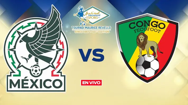 México vs Congo EN VIVO Torneo Maurice Revello Jornada 3
