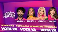 La Casa de los Famosos: Así van las votaciones para definir al primer eliminado