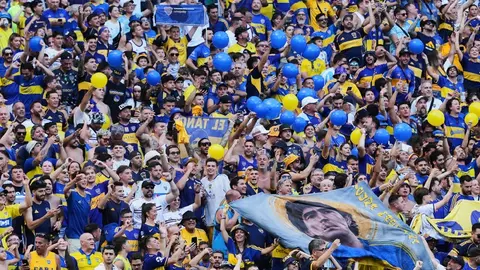 ¡Lamentable! Conato de bronca tras término del partido de Boca