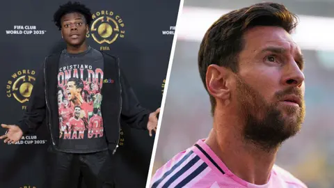 ¡Siempre con el Bicho! IShowSpeed se presentó a la inauguración del Mundial de Clubes con playera de CR7