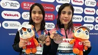 ¡Orgullo mexicano! Gemelas de 14 años ganan bronce en Mundial de deportes acuáticos