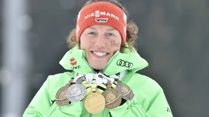 Muere Laura Dahlmeier, bicampeona olímpica, a los 31 años en trágico accidente de montañismo