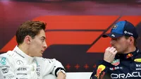 F1: Desde Qatar 2024 hasta España 2025, el pique constante entre Verstappen y Russell