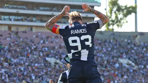 ¡Hasta los huesos! Así lució Sergio Ramos los colores de Rayados previo a enfrentar a Atlético San Luis