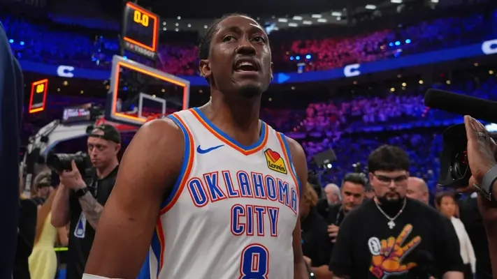 ¡A un juego del título! Un descomunal Jalen Williams le da la victoria a OKC sobre Indiana