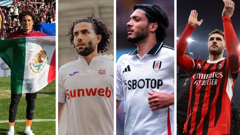¿Qué disputan los jugadores mexicanos en Europa en lo que resta de temporada?