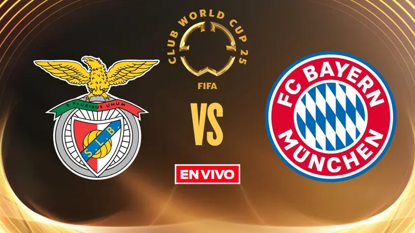 Benfica vs Bayern Munich EN VIVO Mundial de Clubes Fase de Grupos Jornada 3