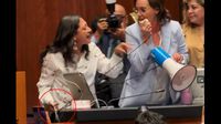 VIDEO: Lilly Téllez denuncia agresión con tijeras en el Senado: “No me callaron”