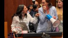 VIDEO: Lilly Téllez denuncia agresión con tijeras en el Senado: “No me callaron”