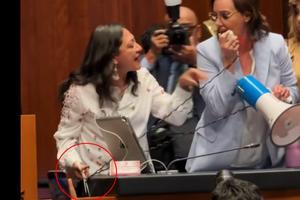 VIDEO: Lilly Téllez denuncia agresión con tijeras en el Senado: “No me callaron”
