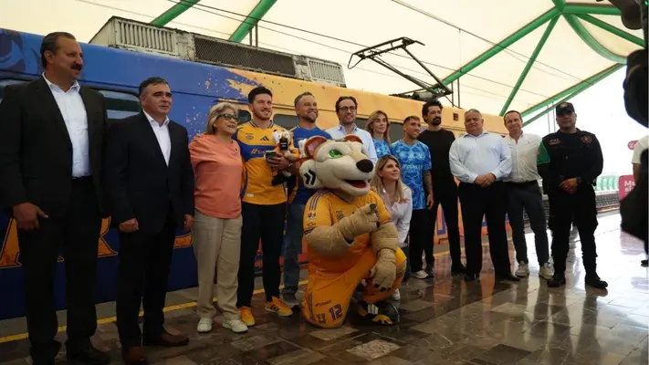 ¡Próxima estación, Tigres! El equipo felino inaugura su propia estación de metro
