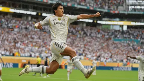 Gonzalo García tras su gol y victoria con Real Madrid en Octavos: "Cristiano siempre ha sido mi ídolo"