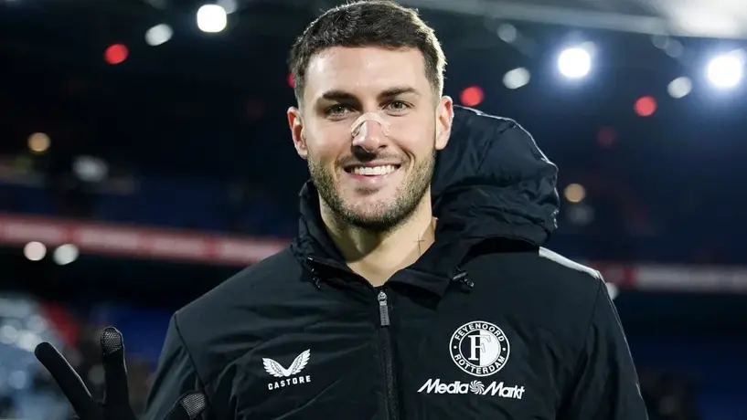 Santiago Giménez se despedirá oficialmente de Feyenoord en duelo amistoso