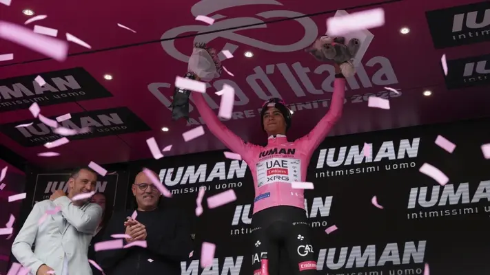 Isaac del Toro de cara a las últimas dos etapas del Giro de Italia: "Sufriré, pero estoy preparado"