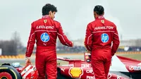 "Volverá más fuerte"; Charles Leclerc defiende mal paso de Lewis Hamilton con Ferrari
