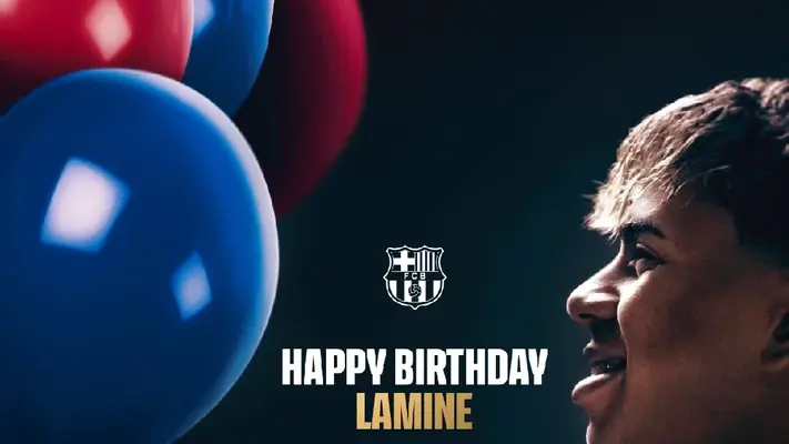 Así fue la extravagante fiesta de cumpleaños de Lamine Yamal