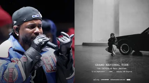 Kendrick Lamar regresa este 2025: fecha, preventa y todo lo que debes saber de su show en CDMX