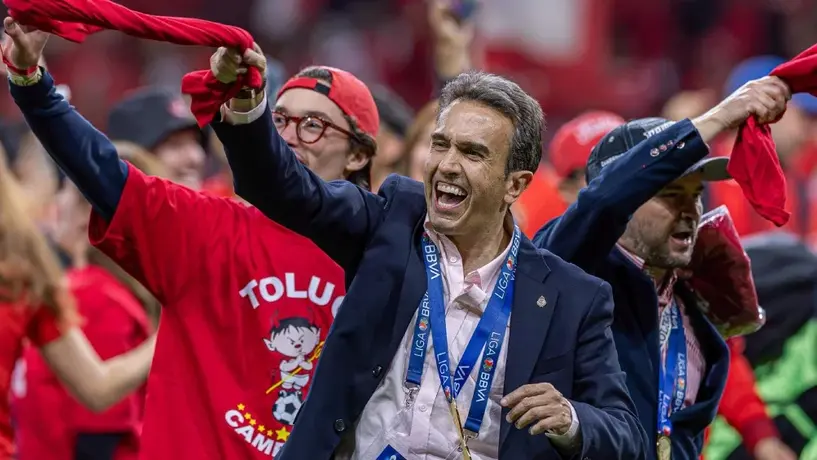 Francisco Suinaga, vicepresidente de Toluca: “Es un equipo grande”