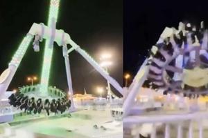 VIDEO: Accidente en juego mecánico de Arabia Saudita deja 23 lesionados