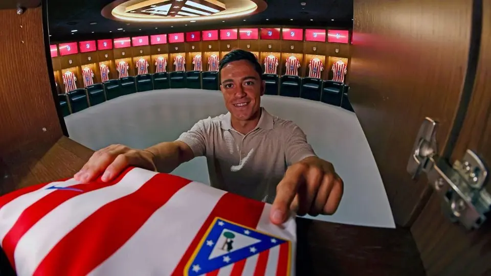 Giacomo Raspadori es presentado como nuevo jugador del Atlético de Madrid