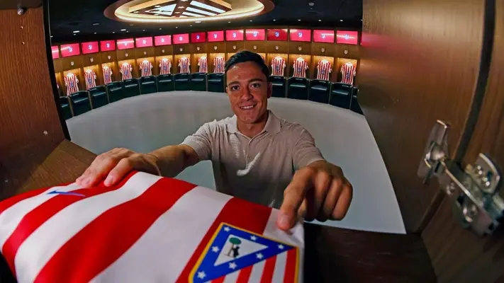 Giacomo Raspadori es presentado como nuevo jugador del Atlético de Madrid