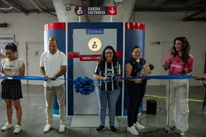 Rayadas inaugura primera cabina de lactancia en el Estadio BBVA