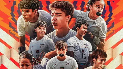 ¡Victoria azteca! México se coronó campeón del torneo de NFL Flag Football