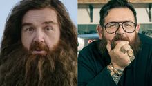 Primer vistazo a Nick Frost como Hagrid en la serie de Harry Potter de HBO