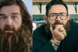 Primer vistazo a Nick Frost como Hagrid en la serie de Harry Potter de HBO