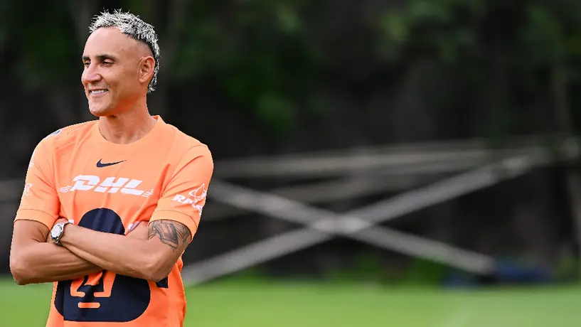 Keylor Navas ya está registrado con Pumas; debutará ante Querétaro