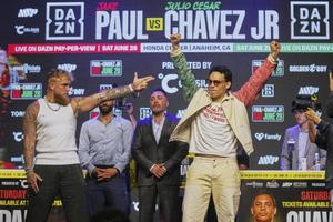Julio César Chávez Jr. vs. Jake Paul: ¿Cuándo, a qué hora y por dónde ver la pelea?