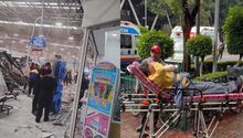 Colapsa techo de supermercado en alcaldía Benito Juárez; hay dos lesionadas