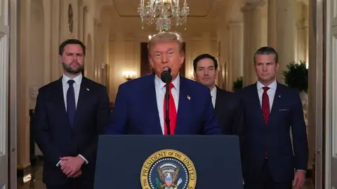 Trump explica por qué Estados Unidos atacó a Irán: "Habrá paz o habrá tragedia para Irán"
