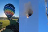 VIDEO: Tragedia en Brasil: Globo aerostático se incendia y deja al menos ocho muertos