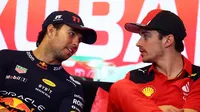 ¿Lo quiere en Ferrari? Charles Leclerc manda mensaje a Checo Pérez