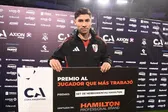 Gonzalo Montiel 'presume' peculiar premio que otorga la Copa de Argentina