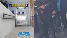 VIDEO: Rescatan a adultos mayores atrapados en elevador del Metro Línea 8
