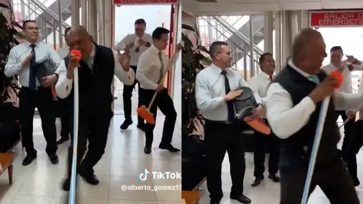 VIDEO: Critican a funcionarios del Metro CDMX por grabarse bailando para un TikTok