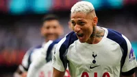¡Richarligol! Nuevo golazo del brasileño para firmar doblete en goleada de Tottenham