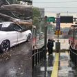 Fuerte lluvia causa caos en CDMX: calles cerradas, árboles caídos y Metro detenido