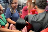 VIDEO: Joven resuelve pelea entre mujeres por asiento en el Metrobús con inesperada acción