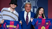 Bizarrap y Nicki Nicole, invitados estelares en la goleada del Barcelona en el Trofeo Joan Gamper 2025